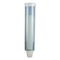 San Jamar® Water Cup Dispenser with Removable Cap, For 4 oz to 10 oz Cups, Blue Cup Dispensers-Plastic - Office Ready