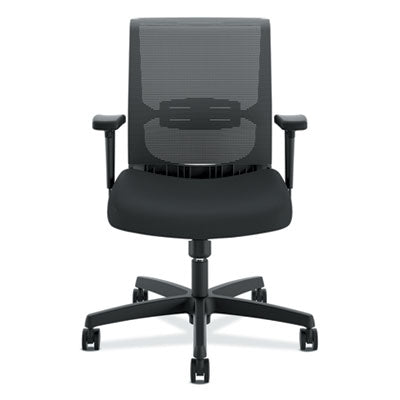 HON® Convergence® Mid-Back Task Chair, Swivel-Tilt, Supports Up to 275 lb, 15.75