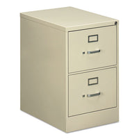 Alera® Two-Drawer Economy Vertical File, 2 Legal-Size File Drawers, Putty, 18.25