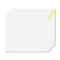Crown Walk-N-Clean™ 60-Sheet Pad Refill, 30 x 24, 4/Carton, White Mats-Cleanroom Pad - Office Ready