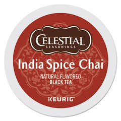 Celestial Seasonings® India Spice Chai Tea K-Cups®, 96/Carton