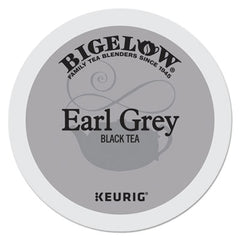 Bigelow® Earl Grey Tea K-Cup® Pack, 24/Box, 4 Box/Carton