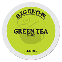 Bigelow® Green Tea K-Cup® Pack, 24/Box, 4 Box/Carton