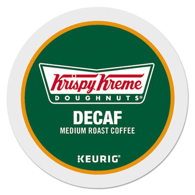 Krispy Kreme Doughnuts® Classic Decaf Coffee K-Cups®, Medium Roast, 24/Box Beverages-Coffee, K-Cup - Office Ready