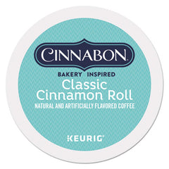Cinnabon® Classic Cinnamon Roll Coffee K-Cups®, 24/Box