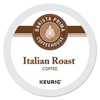 Barista Prima Coffeehouse® Italian Roast K-Cups® Coffee Pack, 24/Box, 4 Box/Carton Coffee K-Cups - Office Ready