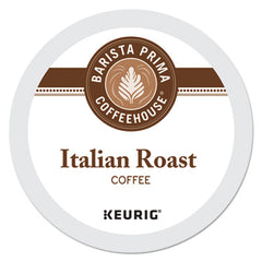 Barista Prima Coffeehouse® Italian Roast K-Cups® Coffee Pack, 24/Box, 4 Box/Carton