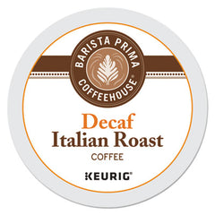 Barista Prima Coffeehouse® Decaf Italian Roast Coffee K-Cups®, 24/Box