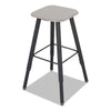 Safco® AlphaBetter® Adjustable-Height Student Stool, Backless, Supports Up to 250 lb, 35.5" Seat Height, Black Chairs/Stools-Utility Stools - Office Ready