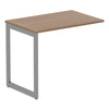 Alera® Open Office Series O-Leg Return Base, Fully Adjustable, 23.38" x 28.5" Tables-Multipurpose & Training Tables - Office Ready