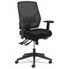 HON® VL582 High-Back Task Chair, Supports Up to 250 lb, 19" to 22" Seat Height, Black Chairs/Stools-Office Chairs - Office Ready