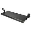 Alera® AdaptivErgo® Clamp-On Keyboard Tray, 30.7" x 13", Black Keyboard Drawers/Platforms-Fixed Keyboard Platforms - Office Ready