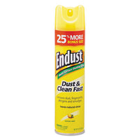 Diversey™ Endust Multi-Surface Dusting & Cleaning Spray, Lemon Zest, 12.5 oz Aerosol Spray Cleaners & Detergents-Disinfectant/Cleaner - Office Ready