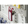 Durable® Locking Key Cabinet, 72-Key, Brushed Aluminum, Silver, 11.75 x 4.63 x 15.75 Key Cabinets - Office Ready