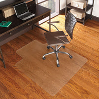 ES Robbins® EverLife® Chair Mat for Hard Floors, 36 x 48, Clear Mats-Chair Mat - Office Ready