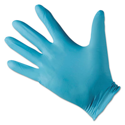 KleenGuard™ G10 Blue Nitrile Gloves, Blue, 242 mm Length, Medium/Size 8, 10/Carton Gloves-Exam, Nitrile - Office Ready