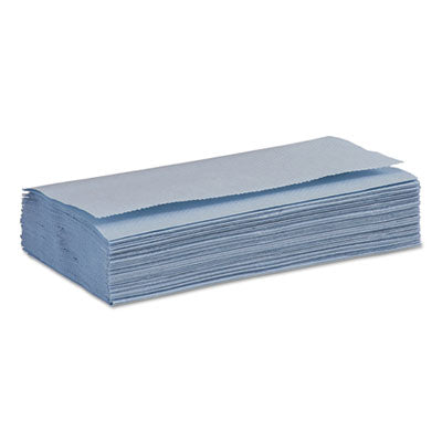 Boardwalk® Windshield Paper Towels, 9.13 x 10.25, Blue, 250/Pack, 9 Packs/Carton Shop Towels and Rags - Office Ready