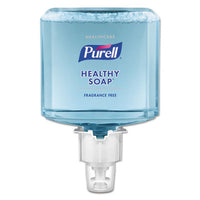 PURELL® Healthcare HEALTHY SOAP® Gentle and Free Foam, For ES4 Dispensers, Fragrance-Free, 1,200 mL, 2/Carton Personal Soaps-Foam Refill, Moisturizing - Office Ready