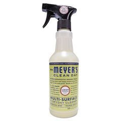 Mrs. Meyer's® Multi Purpose Cleaner, Lemon Scent, 16 oz Spray Bottle, 6/Carton