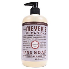 Mrs. Meyer's® Clean Day Liquid Hand Soap, Lavender, 12.5 oz, 6/Carton