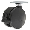 Alera® Casters for Height-Adjustable Table Bases, Black, 4/Set Casters & Glides-Office Furniture Casters - Office Ready