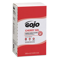 GOJO® Cherry Gel Pumice Hand Cleaner, Cherry Scent, 2,000 ml Refill, 4/Carton Personal Soaps-Gel Refill, Pumice/Scrubber - Office Ready
