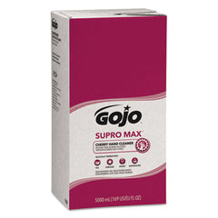 GOJO® SUPRO MAX™ Hand Cleaner, Cherry, 5,000 mL Refill, 2/Carton