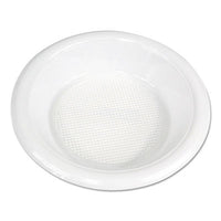 Boardwalk® Hi-Impact Plastic Dinnerware, Bowl, 10 to 12 oz, White, 1,000/Carton Dinnerware-Bowl, Plastic - Office Ready
