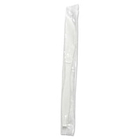 Boardwalk® Heavyweight Wrapped Polypropylene Cutlery, Knife, White, 1,000/Carton Utensils-Disposable Knife - Office Ready