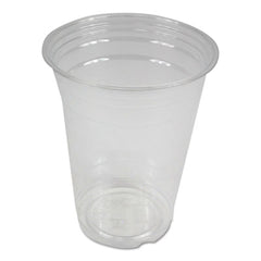 Boardwalk® Clear Plastic Cold Cups, 16 oz, PET, 20 Cups/Sleeve, 50 Sleeves/Carton