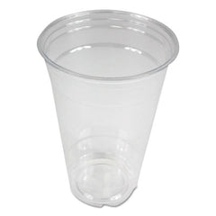Boardwalk® Clear Plastic Cold Cups, 20 oz, PET, 20 Cups/Sleeve, 50 Sleeves/Carton
