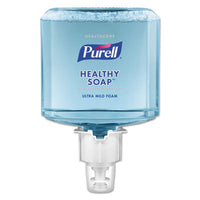 PURELL® Healthcare HEALTHY SOAP® Gentle and Free Foam, For ES6 Dispensers, Fragrance-Free, 1,200 mL, 2/Carton Personal Soaps-Foam Refill, Moisturizing - Office Ready