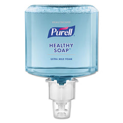 PURELL® Healthcare HEALTHY SOAP® Gentle and Free Foam, For ES6 Dispensers, Fragrance-Free, 1,200 mL, 2/Carton