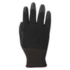 Boardwalk® Palm Coated HPPE Gloves, Salt and Pepper/Black, Size 8 (Medium), 1 Dozen Gloves-Work, Fabric - Office Ready