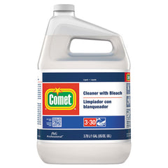 Comet® Cleaner with Bleach, Liquid, One Gallon Bottle, 3/Carton