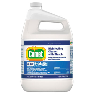 Comet® Disinfecting Cleaner with Bleach, 1 gal Bottle Disinfectants/Cleaners - Office Ready