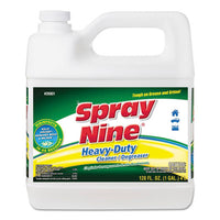 Spray Nine® Heavy Duty Cleaner/Degreaser/Disinfectant, Citrus Scent, 1 gal Bottle Degreasers/Cleaners - Office Ready