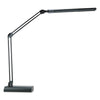 Alera® Adjustable LED Desk Lamp, 3.25w x 6d x 21.5h, Black Desk & Task Lamps - Office Ready