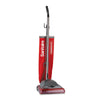Sanitaire® TRADITION™ Upright Vacuum SC684F, 12" Cleaning Path, Red Vacuum Cleaners-Upright - Office Ready