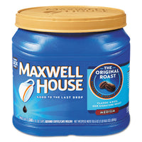 Maxwell House® Coffee, Regular Ground, 30.6 oz Canister Beverages-Coffee, Bulk Ground - Office Ready