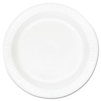 Dart® Concorde® Non-Laminated Foam Dinnerware, 10.25