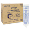 Dart® Concorde® Non-Laminated Foam Dinnerware, 10, 12 oz, White, 125/Pack, 8 Packs/Carton Dinnerware-Bowl, Foam - Office Ready