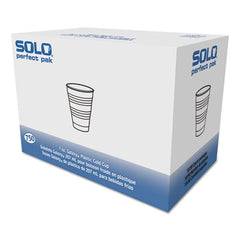 Dart® Conex® Galaxy® Polystyrene Plastic Cold Cups, 7 oz, Clear, 100/Pack