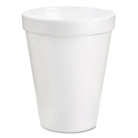 Dart® Foam Drink Cups, 6 oz, White, 25/Bag, 40 Bags/Carton Cups-Hot/Cold Drink, Foam - Office Ready