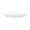 Dart® Concorde® Non-Laminated Foam Dinnerware, 3-Compartment, 9" dia, White, 125/Pack, 4 Packs/Carton Dinnerware-Plate, Foam - Office Ready