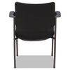 Alera® IV Series Guest Chairs, 24.8" x 22.83" x 32.28", Black Seat, Black Back, Black Base, 2/Carton Guest & Reception Chairs - Office Ready