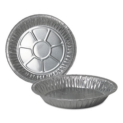 Durable Packaging Aluminum Pie Pans, Deep, 32.7 oz, 9