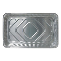 Durable Packaging Aluminum Steam Table Pans, Full-Size Medium—228 oz., 2.19