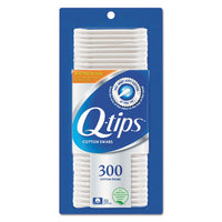 Q-tips® Cotton Swabs, Antibacterial, 300/Pack, 12/Carton Cotton Swabs - Office Ready