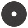 Boardwalk® High Performance Stripping Floor Pads, 17" Diameter, Black, 5/Carton Floor Pads-Scrub/Strip - Office Ready